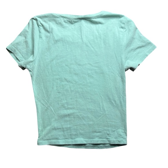 Destined Mint Green Cropped Tee – Size XS - Picture 2 of 4